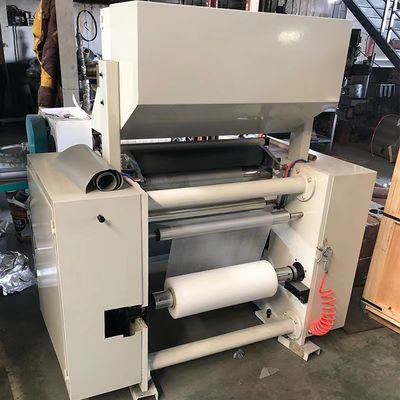 260ملم حرارية الورق شق Rewinder FJ-600 الفضة ورق إعادة لف آلة