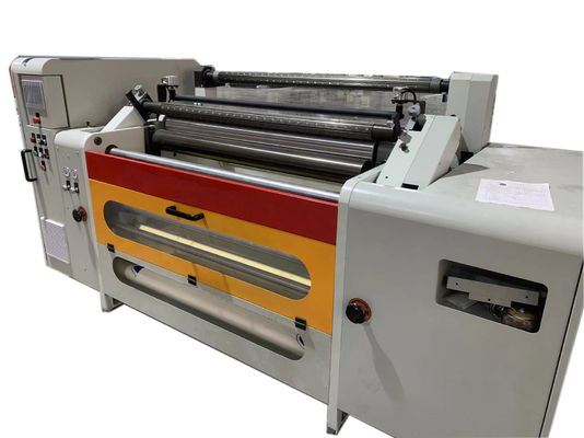 3PH 3500KG آلة قطع عالية السرعة آلة إعادة لف ورق الألومنيوم 600mm