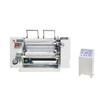 آلة قطع فيلم بي تي التي يتم التحكم بها بواسطة PLC السريع مع أقصى مسافة قطع من 1300mm وسرعة من 0-200m / min
